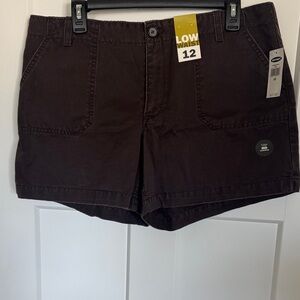 Old Navy Women's Dark Brown Shorts